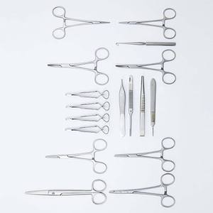 Panier de stérilisation de qualité médicale en treillis métallique avec supports en silicone bleu pour l'utilisation d'instruments en clinique et à l'hôpital - Product Image 3
