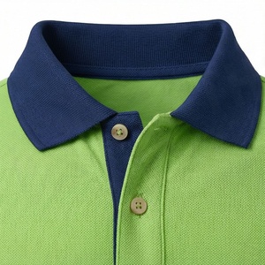 OEM Men's Polo Shirts Breathable Quick Dry Cotton Custom Logo Short Sleeve Customized Color Plus Size Casual <b>Golf</b> <b>Tops</b> - Product Image 4