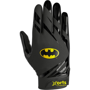 Best American Football Receiver Gloves Lightweight Non-Slip Outdoor Unisex Silicone <b>Hook</b> & Loop Closure XORTS XC-AFG703 - Product Image 4