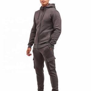 Streetwear personnalisé 100 coton respirant pour hommes, sweat à capuche et jogging décontractés lourds, ensemble survêtement vintage ample, fabricant - Product Image 1
