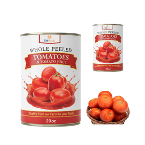 Tomates Enteros Pelados en Jugo de Tomate, de Primera Calidad, Precio Competitivo, Sabrosos, en Lata de 20oz, Más Vendidos - Product Image 1