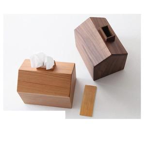 Boîte à mouchoirs en bois artisanale personnalisée pour la maison, le bureau et la voiture, distributeur de serviettes tendance pour accessoires de décoration intérieure - Product Image 3
