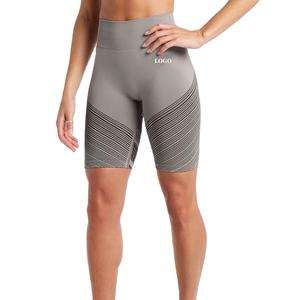 Nuevos Shorts Deportivos de Cintura Media para Mujer, Sin Costuras, para Correr y Gimnasio 2025, Cómodos, Cintura Elástica, Transpirables, de Secado Rápido, Personalizables, para Fitness - Product Image 1