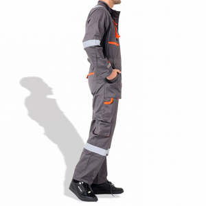 Uniforme de Trabajo de Seguridad Industrial de Alta Visibilidad BETTERGLOWAPPARELMFG Personalizado, Conjunto Unisex de Algodón Transpirable con Certificación CE - Product Image 5