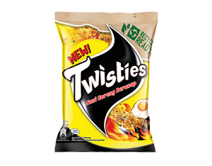 [Novedad] Twisties Arroz Frito con Huevo y Maíz 60g Salado Duro Bajo Precio Proveedor Líder en Asia Fabricante de Snacks Exóticos Refinados - Product Image 1