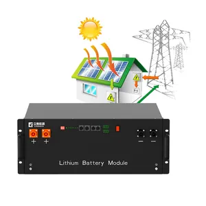 Customized station solar battery energy and home storage lithium iron phosphate battery pack 48V100AH Home Solar battery pack
