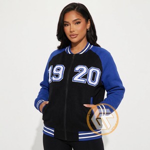 Chaqueta Universitaria Zeta Phi Beta Personalizada de Alta Calidad, Transpirable, de Secado Rápido, con Forro Polar de Algodón de 220g y Escudo Bordado, GREEK TREASURES - Product Image 3