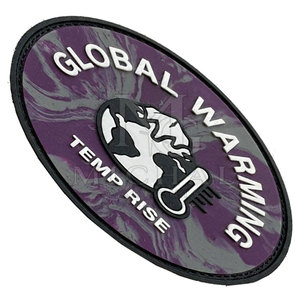 Durable Rubber Patches With Precision Molded Design Strong PVC Material Support And Detailed Raised Pattern Finish - Product Image 2