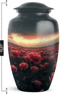 Wholesale Metal Cremation Urns <b>for</b> Adult Human <b>Ashes</b> Modern Design Funeral Supplies <b>Casket</b> Memorial Keepsake - Product Image 2