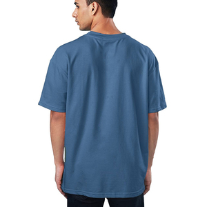 Camiseta Oversize Moderna para Hombre, Corte Holgado, Ideal para Streetwear y Moda Urbana, Conjunto Corto de Verano, Camiseta Lisa - Product Image 5