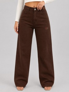 Women Cropped <b>Denim</b> Pants High Waist Ankle Length Casual <b>Stretch</b> Jeans Modern Fashion Trousers for Daily and Outdoor Wear - Product Image 4
