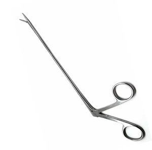 Micro-pinces auriculaires de haute précision, micro-pinces chirurgicales en acier inoxydable à pointe fine, instrument ORL pour des interventions auriculaires précises - Product Image 6