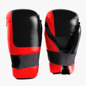 Guantes de Boxeo Profesionales de Piel Sintética PU Antideslizantes con Cierre de Velcro para Entrenamiento de Artes Marciales para Adultos - Product Image 2