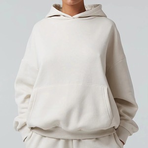 Conjunto Deportivo Personalizado con Logotipo, Unisex, de Felpa, Estilo Urbano, 100% Algodón, Pantalones Deportivos, Sudadera con Capucha, Transpirable para Invierno - Product Image 2