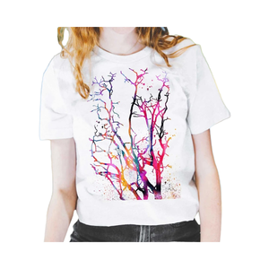 เสื้อยืด2025สีขาวสีดำว่างเปล่าสำหรับผู้หญิงเสื้อยืดกราฟิกสำหรับผู้หญิงเสื้อยืดสีดำขนาดใหญ่พิเศษพิมพ์โลโก้ตามสั่ง - Product Image 6