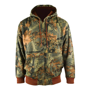 Sweat à capuche de chasse en molleton mélangé coton, séchage rapide, manches longues, coupe oversize, sportif, pour le camping, la forêt, l'aventure et la randonnée - Product Image 1