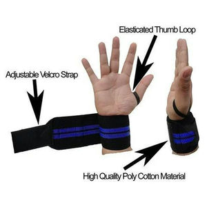 Attelle de maintien réglable en néoprène avec tissu composite éponge pour hommes et femmes – Soutien de fixation du poignet - Product Image 4