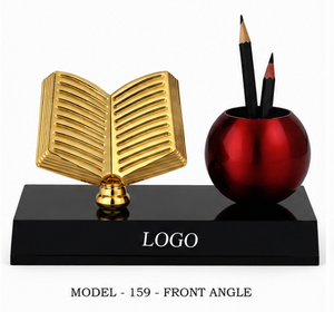 7. Modern desktop <b>trophy</b> designed to inspire success. - Product Image 4