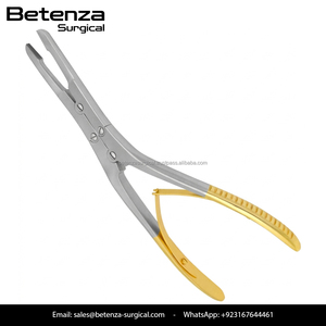 Pinces à morseler septales Rubin TC 21 cm – Instruments de rhinoplastie et de chirurgie nasale de qualité supérieure - Product Image 2