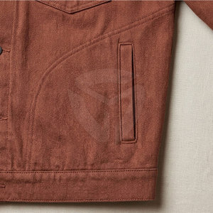 Classic Jeans Winter <b>Jacket</b> For Men Warm Inner Fabric <b>Smart</b> Casual Look Perfect For Outdoor Winter Styling - Product Image 6