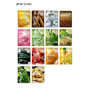 Masque facial à base de plantes Clinic for Fresh 3W, 23 ml * 10 unités, pour usage facial - Product Image 1