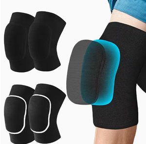 Genouillère souple et respirante Coexistence, à enfiler, pour un soutien et une protection unisexe, toutes saisons, en Spandex fin, universelle - Product Image 4