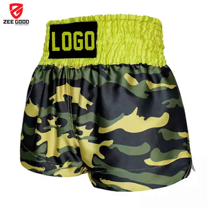 Pantalones Cortos de Gimnasio de Alta Calidad para Hombre con Logotipo Personalizado, MMA, Muay Thai, Pantalones de Boxeo para Entrenamiento, Nueva Llegada, para Adultos, con Servicio OEM - Product Image 2