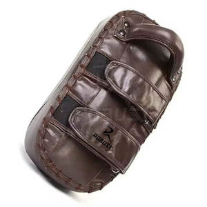 Meilleures ventes : Protège-tibias en cuir de vachette pour la boxe et les arts martiaux, utilisables en salle de sport, à domicile et dans les centres de fitness – Protection optimale - Product Image 5