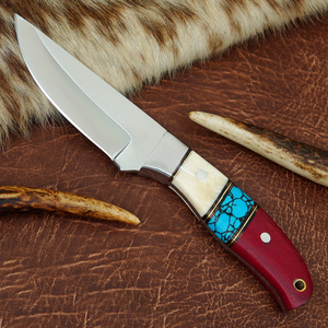Couteau de chasse en acier inoxydable J2 pour l'extérieur avec un design de poignée élégant, vente en gros, nouveau design de couteau de chasse à vendre - Product Image 4