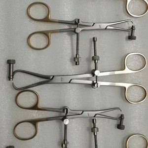 Plate Holding <b>Drill</b> <b>Guide</b> Forceps Surgical Grade Bone Forceps 5.5 Inch Curved Stainless Steel Manual High Quality Blush Surgical - Product Image 1