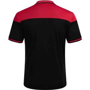 Camiseta Polo Deportiva de Verano, Manga Corta, Bloques de Color, Algodón, Logotipo Personalizado, Transpirable, Corte Ajustado, Secado Rápido, Bordado - Product Image 3