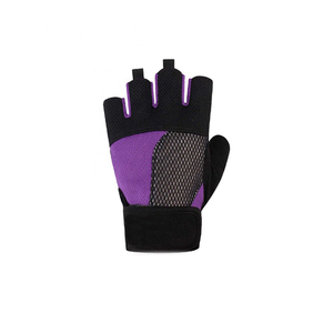 Guantes de levantamiento de pesas de color sólido a precio mayorista, recién llegados, cómodos guantes con soporte para muñeca para entrenamiento físico en el gimnasio - Product Image 2