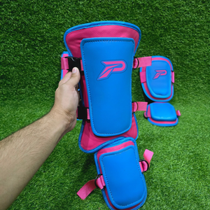 PROTIAN INDUSTRY Ensemble 3 pièces léger personnalisé pour batteur de baseball : Protège-coudes, protège-jambes et protège-mains de glisse – Matériaux PVC/ABS/Fibre de carbone - Product Image 3