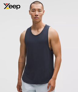 เสื้อกล้ามออกกำลังกายผู้ชาย XEEP รุ่น XC-GTT-10 คุณภาพสูง ระบายอากาศได้ดี แห้งเร็ว ผ้าถัก 100% คอตตอน คอกลม สีพื้น OEM - Product Image 1
