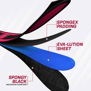 Adjustable <b>Weight</b> Lifting <b>Belt</b> With Buckle Closure Breathable Waist Support For Strength Training Unisex Pink And Black - Product Image 3