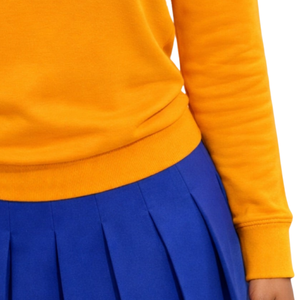 Sweat-shirt en chenille doré Sigma Gamma Rho pour femme, broderie de lettres grecques, mélange de coton, manches longues, coupe décontractée et élégante - Product Image 6