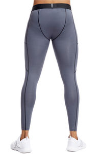 Leggings de compression pour homme Winton Impex, longueur genou, antibactériens, séchage rapide, respirants, en Spandex/Polyester, taille élastique - Product Image 3