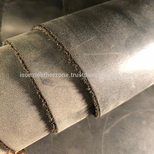 Cuero Genuino Orgánico Curtido con Aceite de Búfalo, Grano Superior para Cinturones, Bolsos, Sofás y Muebles con Acabado Crazy Horse - Product Image 3