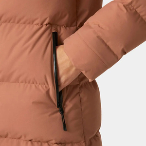 Parka en coton pour femme, veste en polaire, manteau d'hiver épais avec col en fourrure amovible, veste chaude pour femme, marque personnalisée - Product Image 4