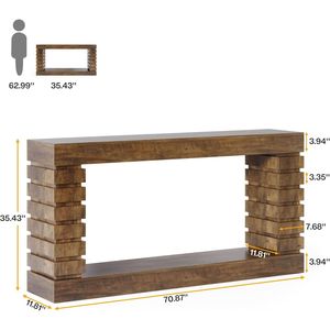 Consolle per Divano o Ingresso, Pezzo di Arredamento Versatile - Product Image 4