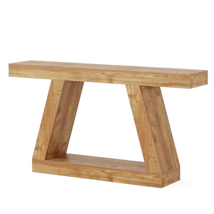 Consolle Lunga in Legno Massello Contemporanea per Casa, Appartamento e Hotel - Product Image 2