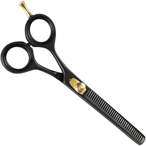 Tijeras de Entresacar Cabello de Acero Inoxidable de 6'' con Punta Ciega para Diestros, Uso en Salón de Belleza, Bajo MOQ, Logotipo Personalizado, Proveedor OEM - Product Image 6