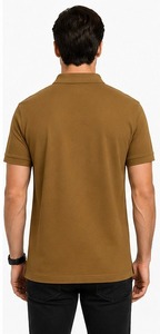 เสื้อเชิ้ตผู้ชาย ผลิตจากผ้าฝ้ายพรีเมียม 100% ให้ความระบายอากาศได้ดี แห้งเร็ว สัมผัสนุ่ม ทนทาน ใช้งานได้ยาวนาน แขนสั้น - Product Image 2