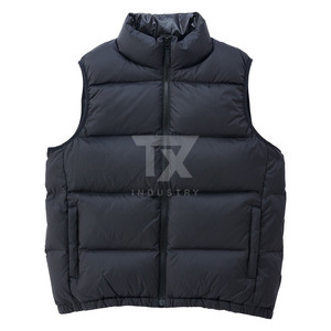 Ultimate Shield <b>Men</b> Puffer <b>Vest</b> Breathable Quilted Lightweight <b>Thermal</b> Outerwear <b>For</b> Cold Season Sports And Urban Wear - Product Image 2