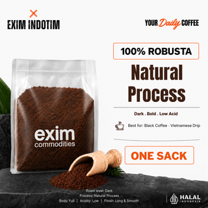 กาแฟโรบัสต้าคั่วบดคุณภาพสูง เกรดเอ รสชาติอาราบิก้าเข้มข้น สำหรับทำเอสเพรสโซ - Product Image 4