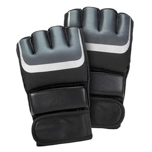 ถุงมือ MMA แบบครึ่งนิ้ว หนัง PU ถุงมือต่อสู้ MMA น้ำหนักเบาและสวมใส่สบาย ปิดด้วยแถบตีนตุ๊กแก - Product Image 5