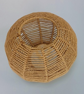 High sale Rattan Pendant <b>Light</b> Shade Handwoven Bamboo <b>Chandelier</b> for Outdoor Wedding Events Party Garden Decoration - Product Image 5