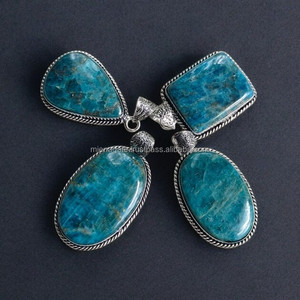 Colgante de Cristal de Ágata Azul Premium de Alta Calidad con Tallado de Chakra Raíz, Joyería de Moda, Regalo de Feng Shui - Product Image 4