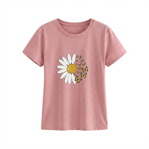 T-shirts pour femmes surdimensionnés très demandés, t-shirts personnalisés à la mode, t-shirts de créateurs originaux pas chers pour femmes - Product Image 6