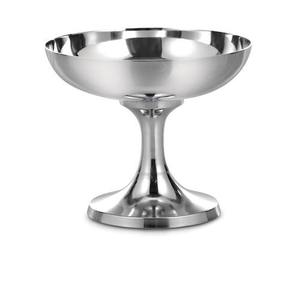 Tazón de metal moderno para servir helado en cafeterías y restaurantes - Product Image 1